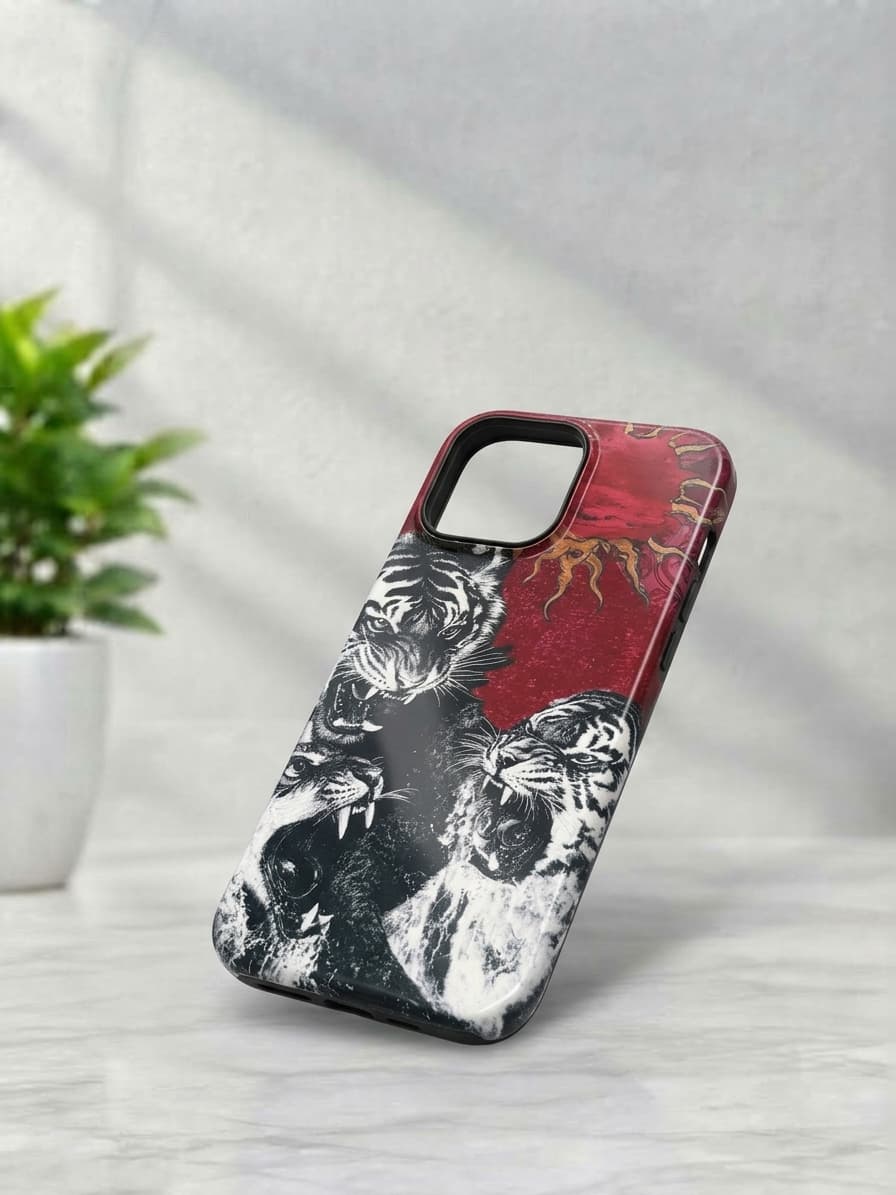 Roaring Tigers & Celestial Sun Designer Case
